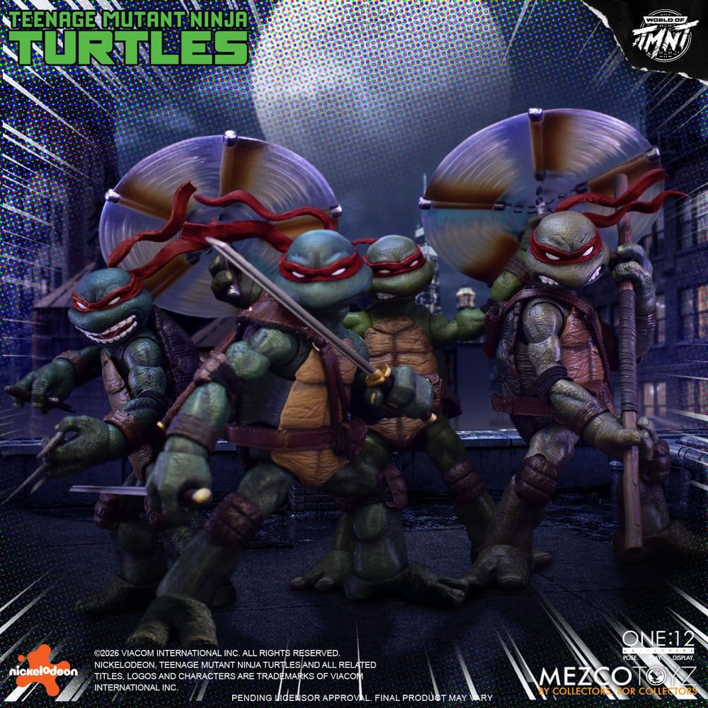 Teenage Mutant Ninja Turtles One:12 Collective Actionfiguren 1/12 Boxed Set 17 cm