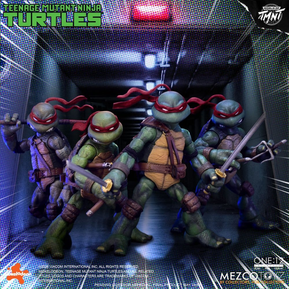 Teenage Mutant Ninja Turtles One:12 Collective Actionfiguren 1/12 Boxed Set 17 cm