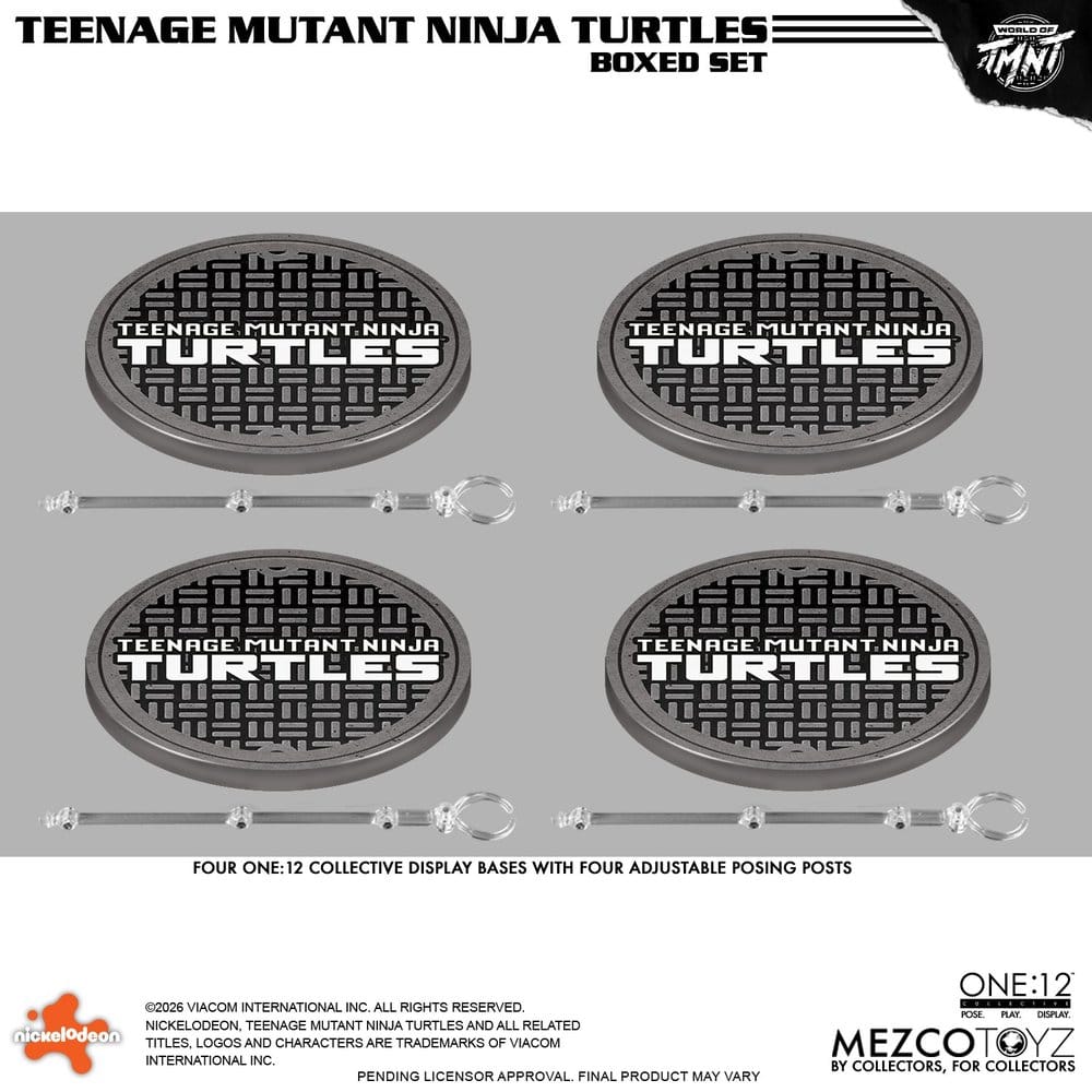 Teenage Mutant Ninja Turtles One:12 Collective Actionfiguren 1/12 Boxed Set 17 cm