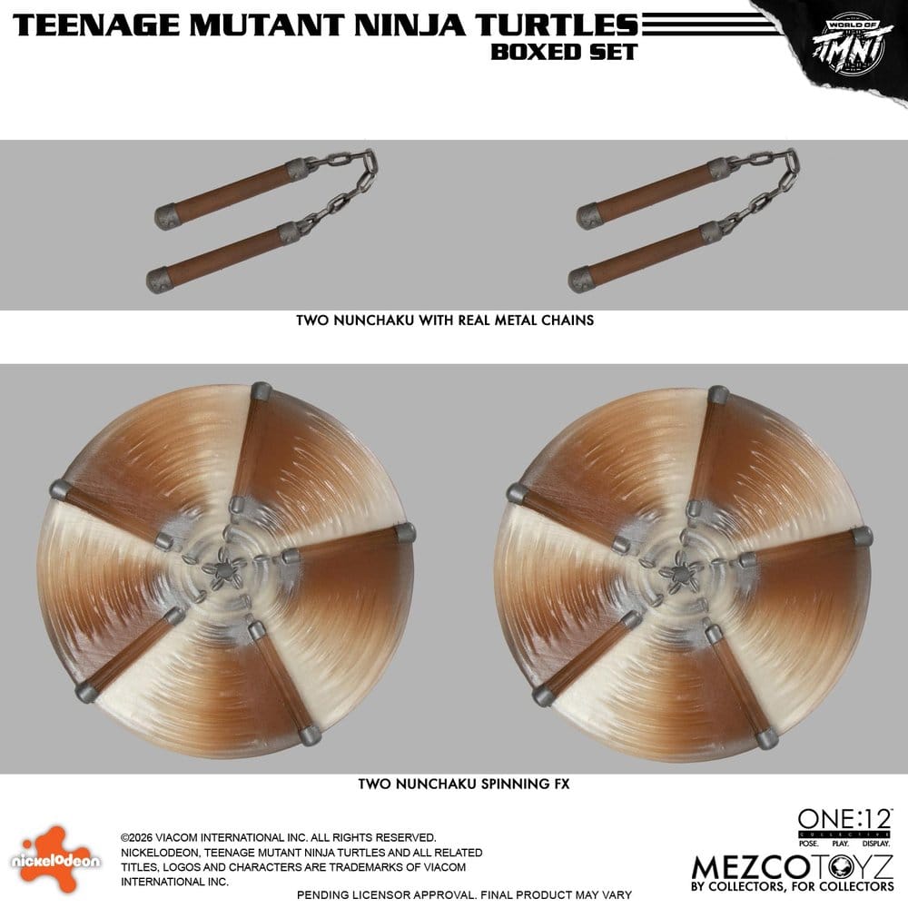Teenage Mutant Ninja Turtles One:12 Collective Actionfiguren 1/12 Boxed Set 17 cm