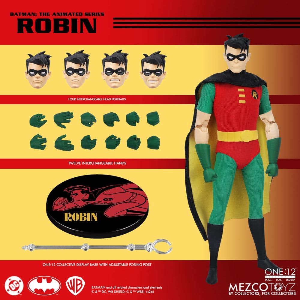 Batman: Die Zeichentrickserie One:12 Collective Actionfigur 1/12 Robin 17 cm