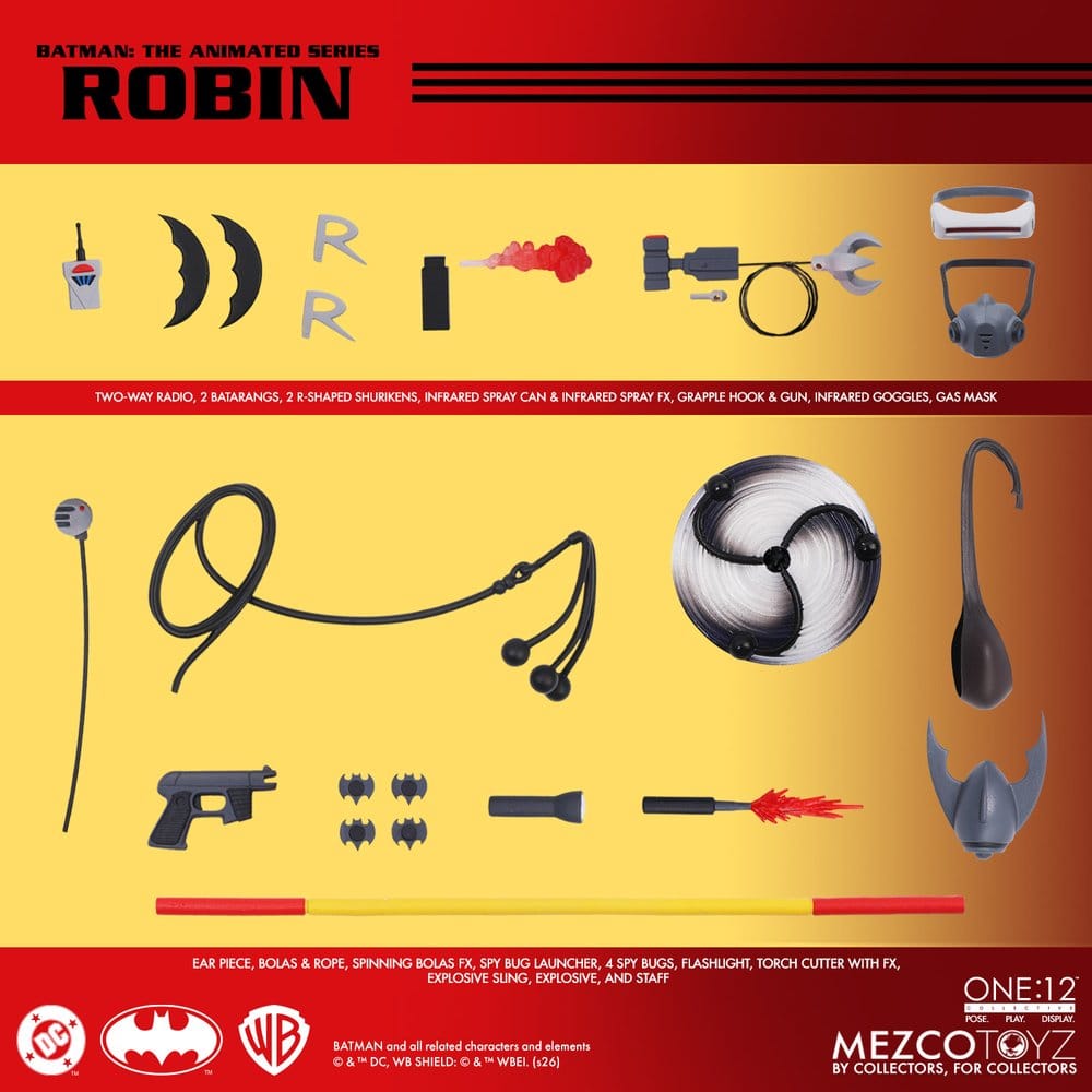 Batman: Die Zeichentrickserie One:12 Collective Actionfigur 1/12 Robin 17 cm