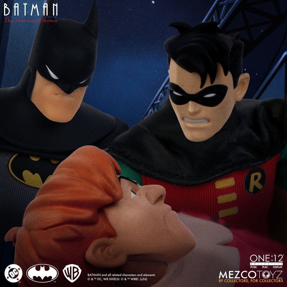 Batman: Die Zeichentrickserie One:12 Collective Actionfigur Scarecrow 17 cm