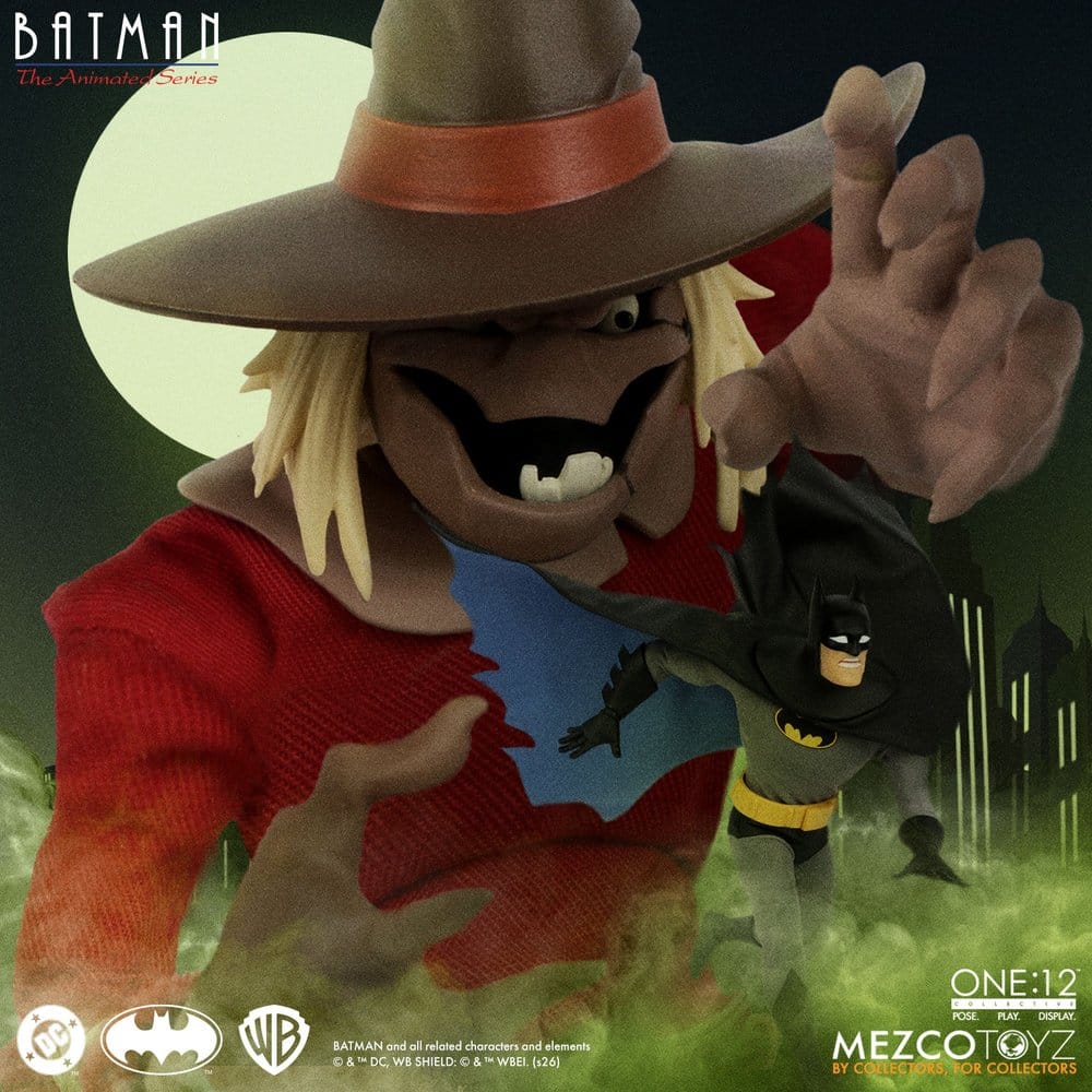 Batman: Die Zeichentrickserie One:12 Collective Actionfigur Scarecrow 17 cm