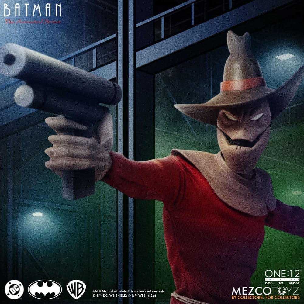 Batman: Die Zeichentrickserie One:12 Collective Actionfigur Scarecrow 17 cm