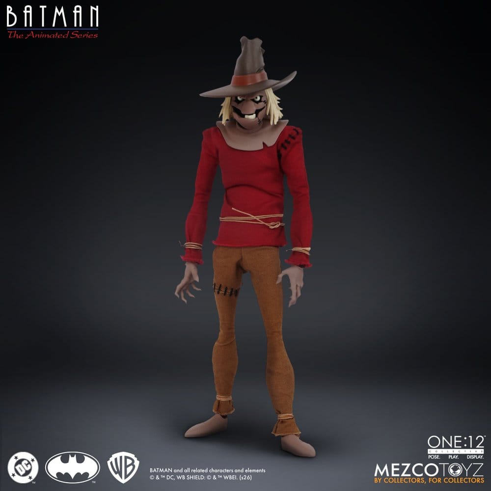 Batman: Die Zeichentrickserie One:12 Collective Actionfigur Scarecrow 17 cm