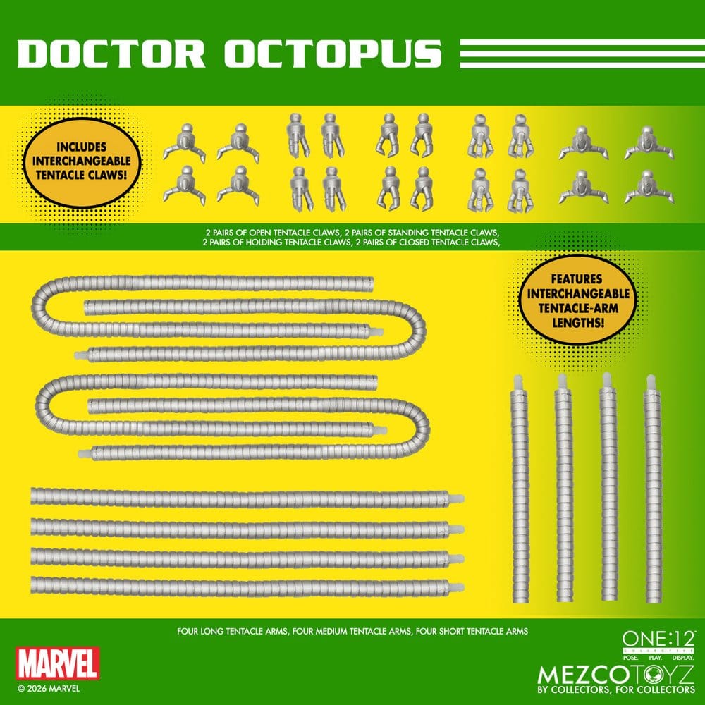 Marvel Comics One:12 Collective Actionfigur 1/12 Doctor Octopus 16 cm