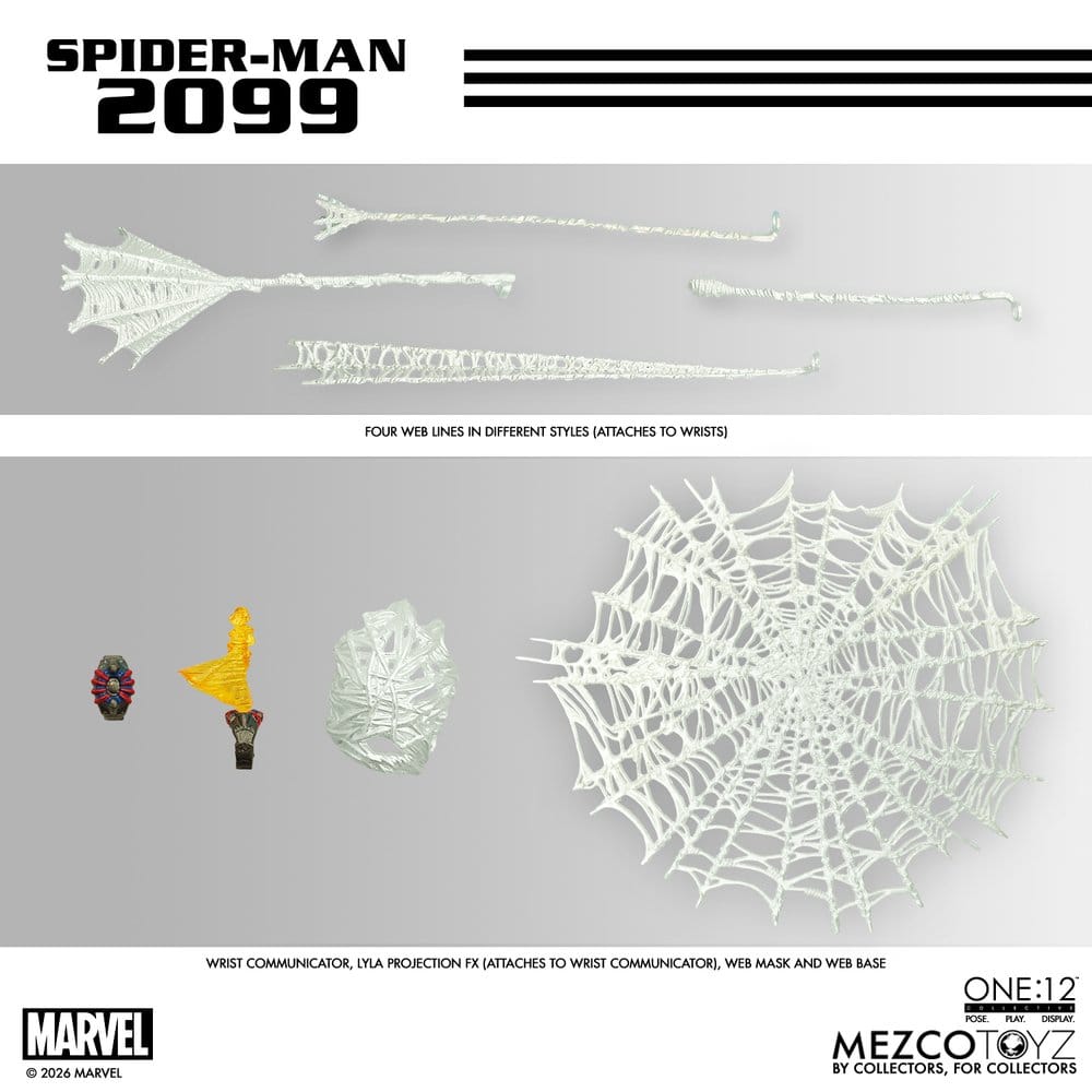 Marvel Comics One:12 Collective Actionfigur 1/12 Spider-Man 2099 17 cm