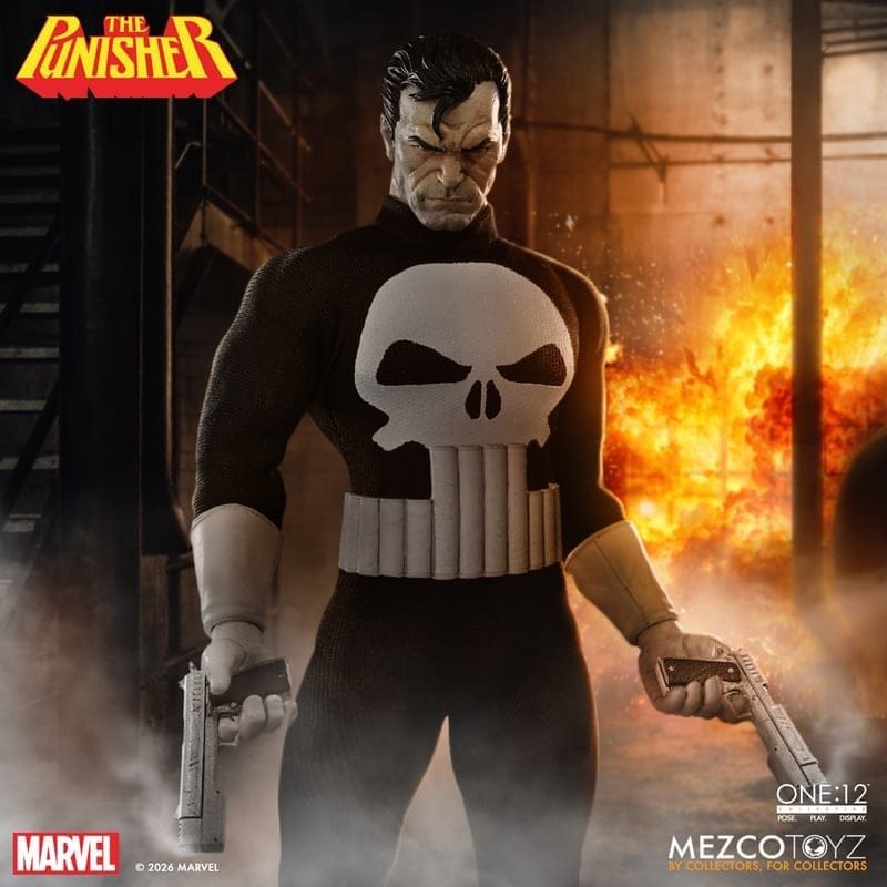 Marvel Comics One:12 Collective Actionfigur 1/12 Punisher 17 cm