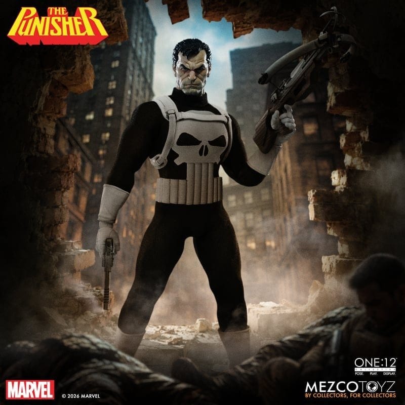 Marvel Comics One:12 Collective Actionfigur 1/12 Punisher 17 cm