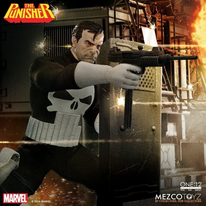 Marvel Comics One:12 Collective Actionfigur 1/12 Punisher 17 cm