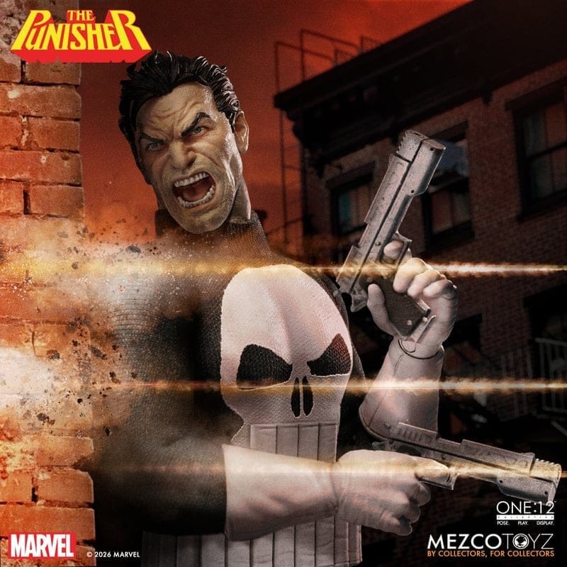 Marvel Comics One:12 Collective Actionfigur 1/12 Punisher 17 cm