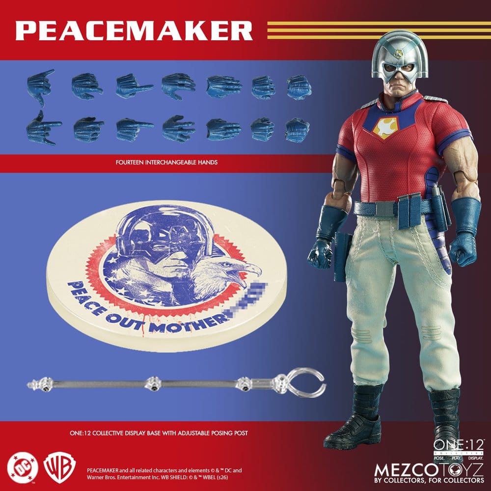 DC Comics One:12 Collective Actionfigur 1/12 Peacemaker 17 cm