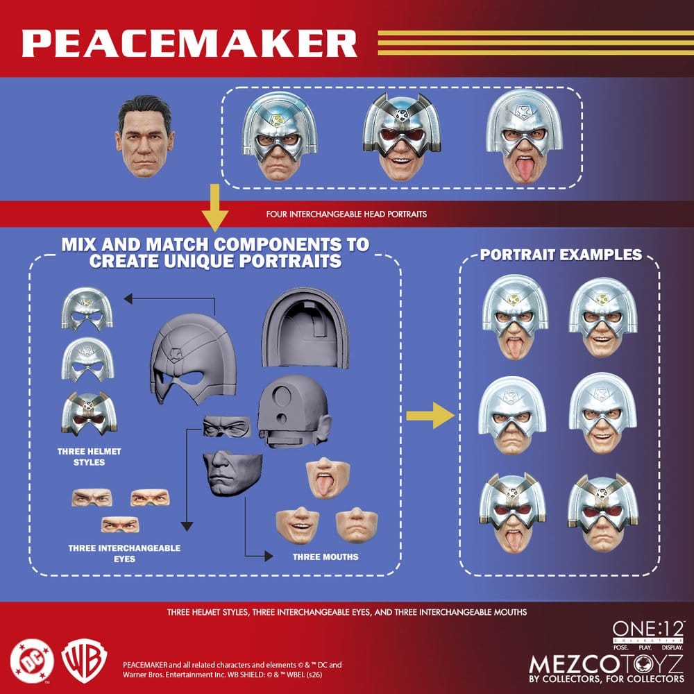 DC Comics One:12 Collective Actionfigur 1/12 Peacemaker 17 cm