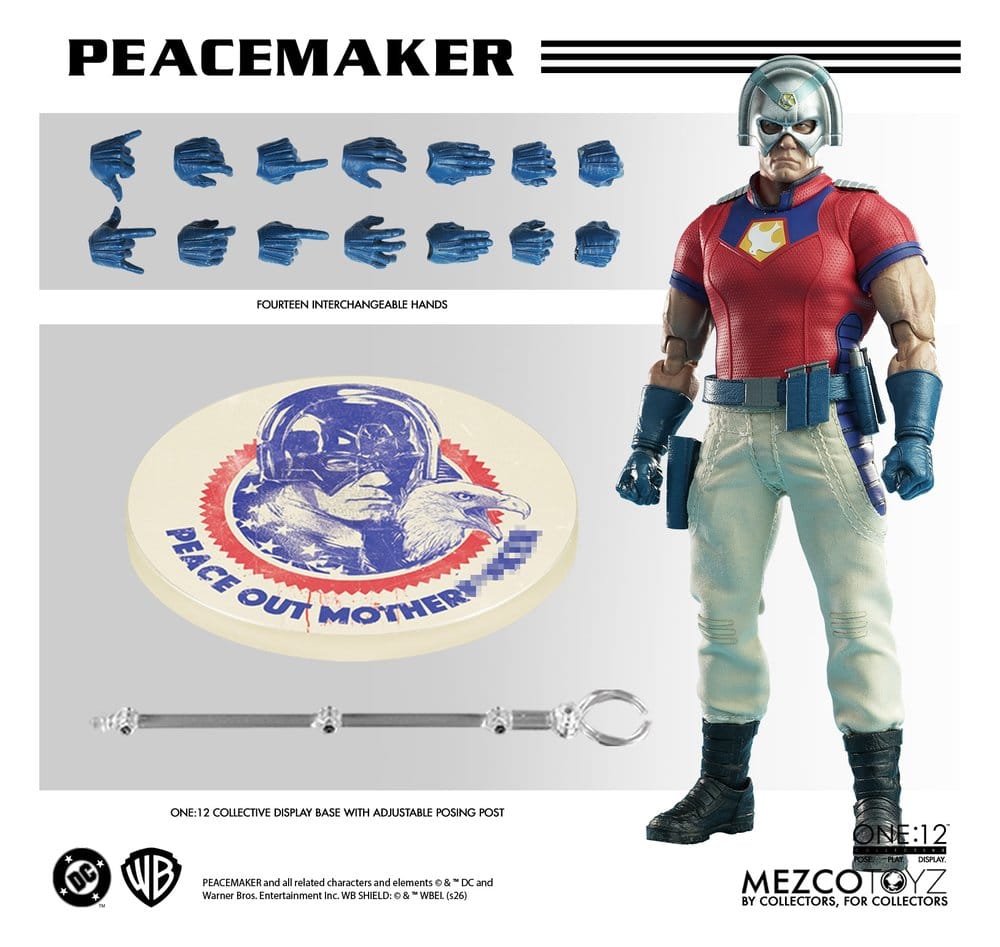 DC Comics One:12 Collective Actionfigur 1/12 Peacemaker 17 cm