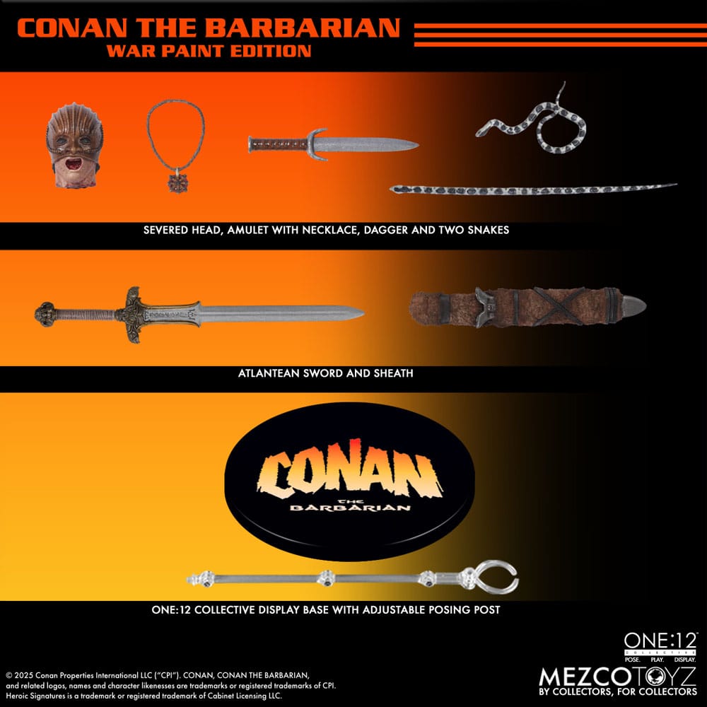 Conan der Barbar Actionfigur 1/12 Conan (1982) 16 cm