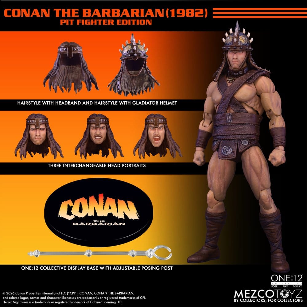 Conan der Barbar One:12 Collective Actionfigur 1/12 Conan (Pit Fighter Edition) 16 cm
