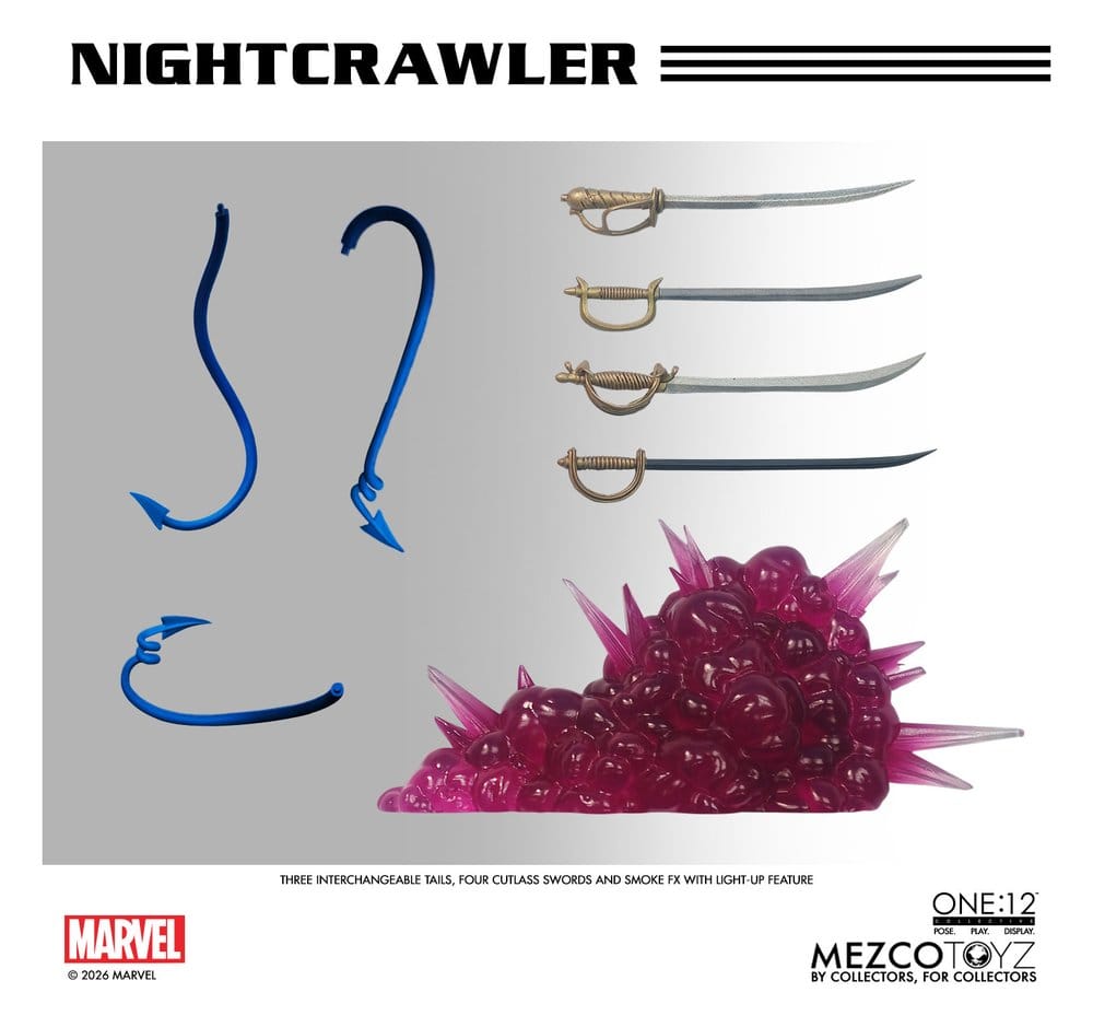 Marvel X-Men One:12 Collective Actionfigur 1/12 Nightcrawler 16 cm