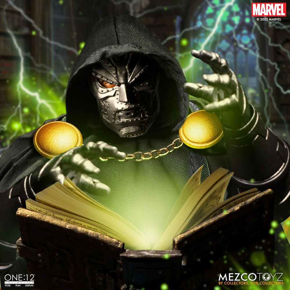 Marvel Actionfigur 1/12 Doctor Doom 17 cm