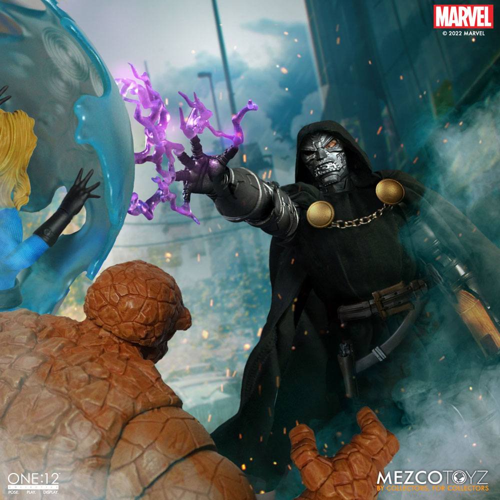 Marvel Actionfigur 1/12 Doctor Doom 17 cm