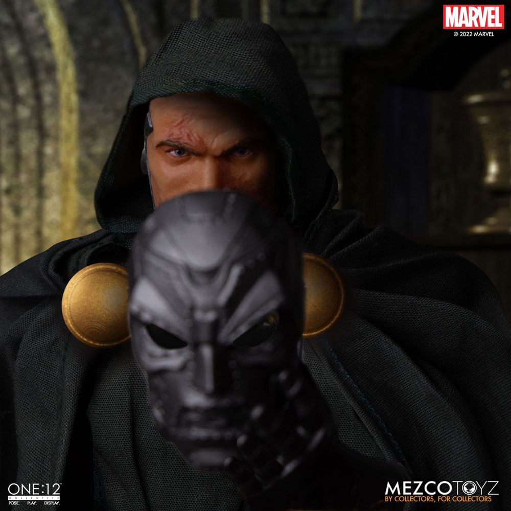 Marvel Actionfigur 1/12 Doctor Doom 17 cm