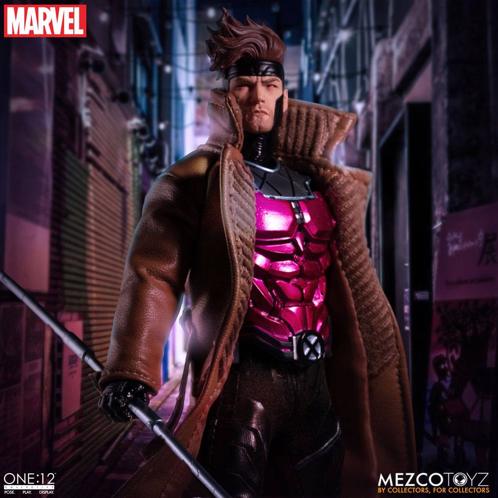 Marvel Actionfigur 1/12 Gambit 17 cm