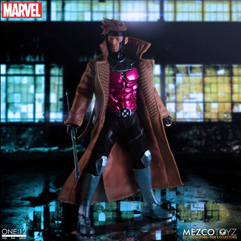 Marvel Actionfigur 1/12 Gambit 17 cm