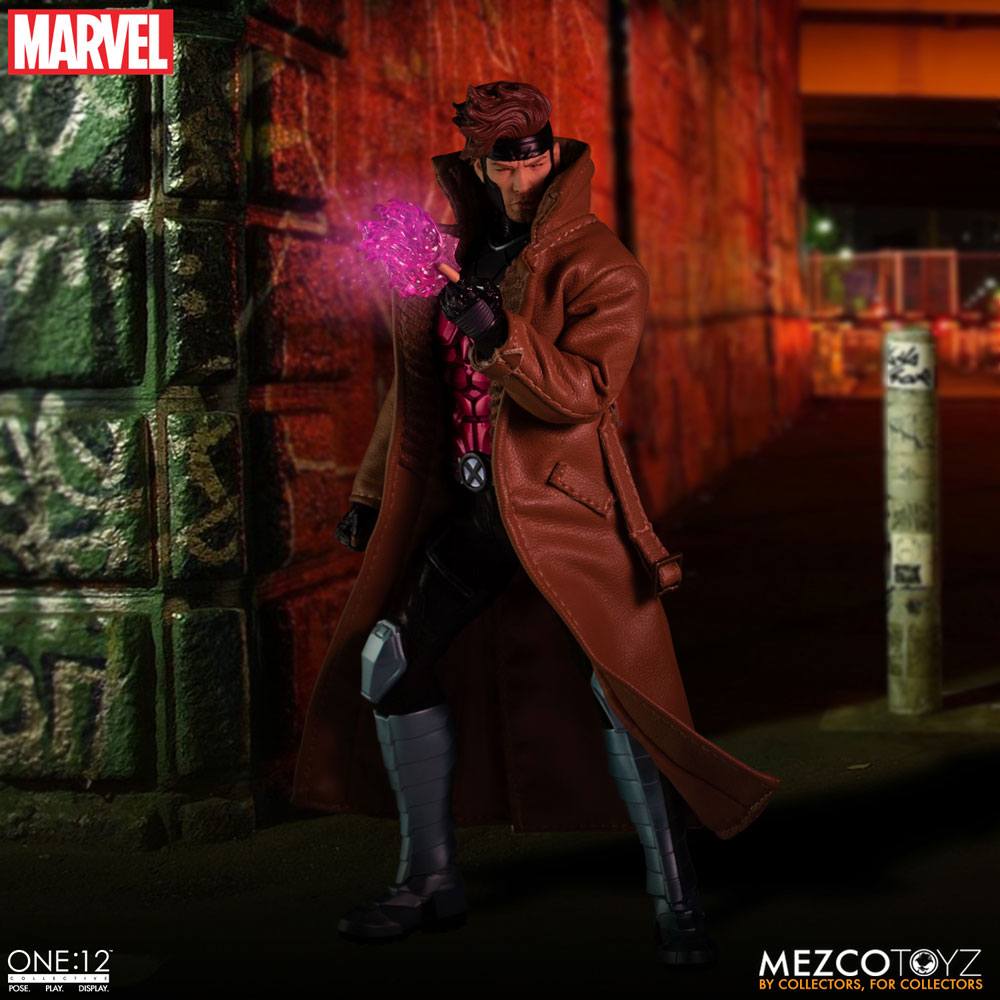 Marvel Actionfigur 1/12 Gambit 17 cm