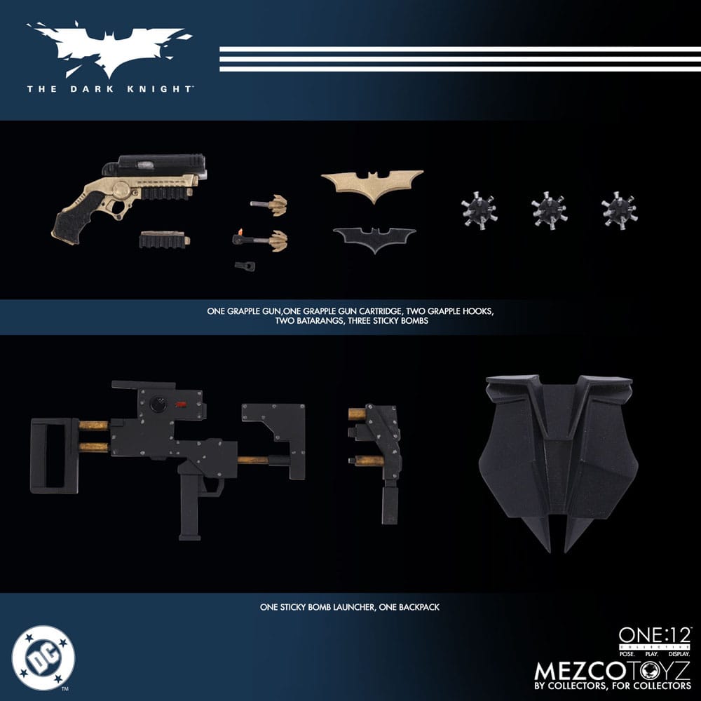 The Dark Knight Actionfigur 1/12 Batman 17 cm