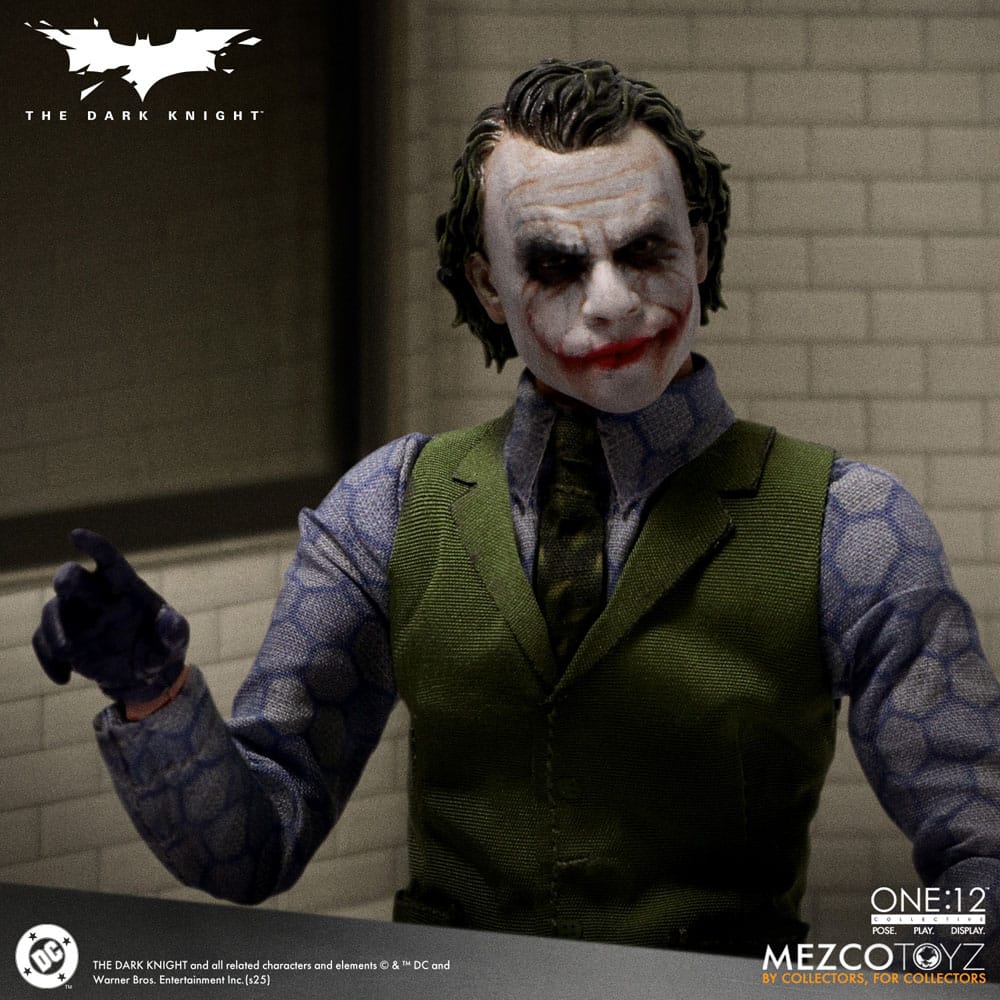 The Dark Knight Actionfigur 1/12 Joker 17 cm