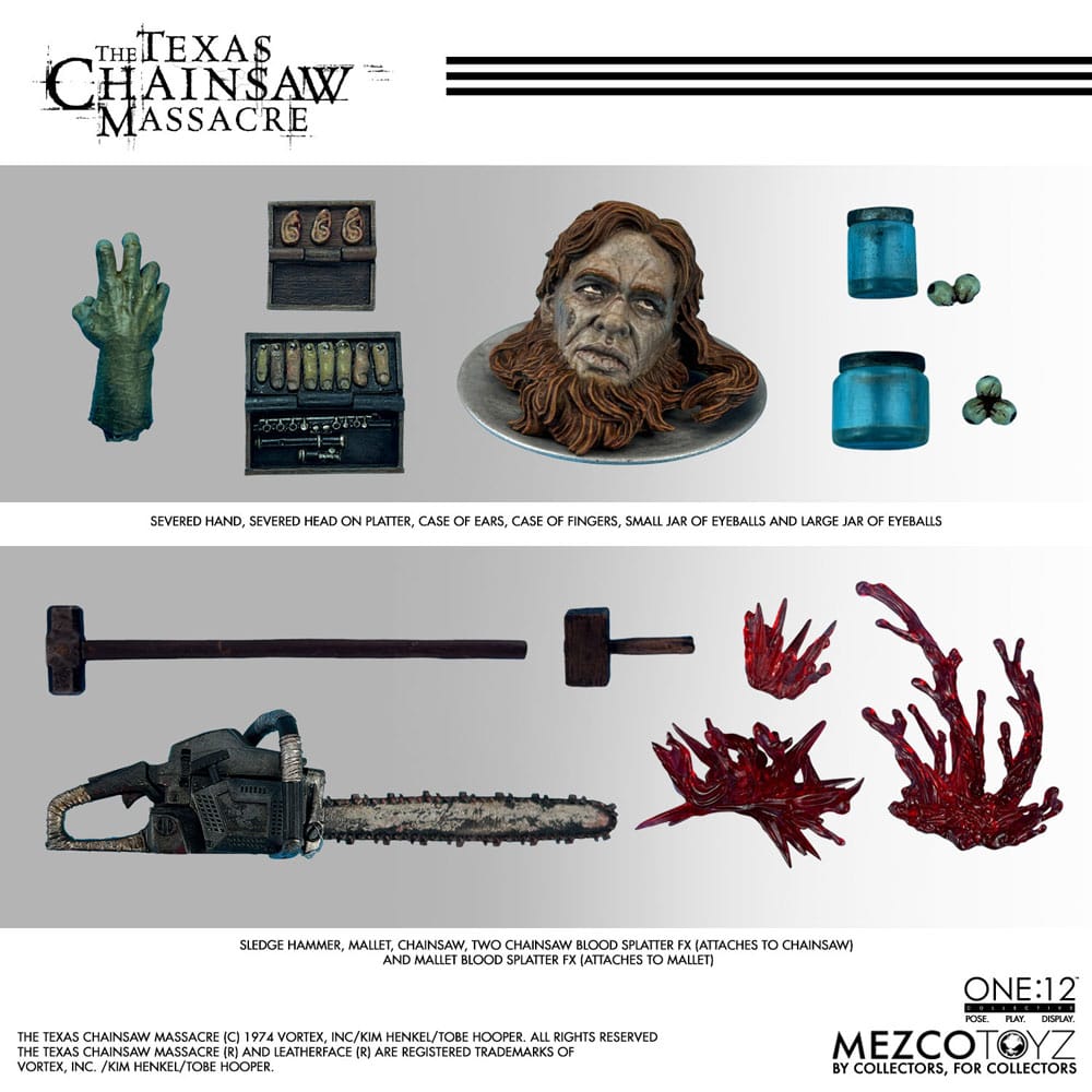 Texas Chainsaw Massacre (2003) Actionfigur 1/12 Leatherface 17 cm