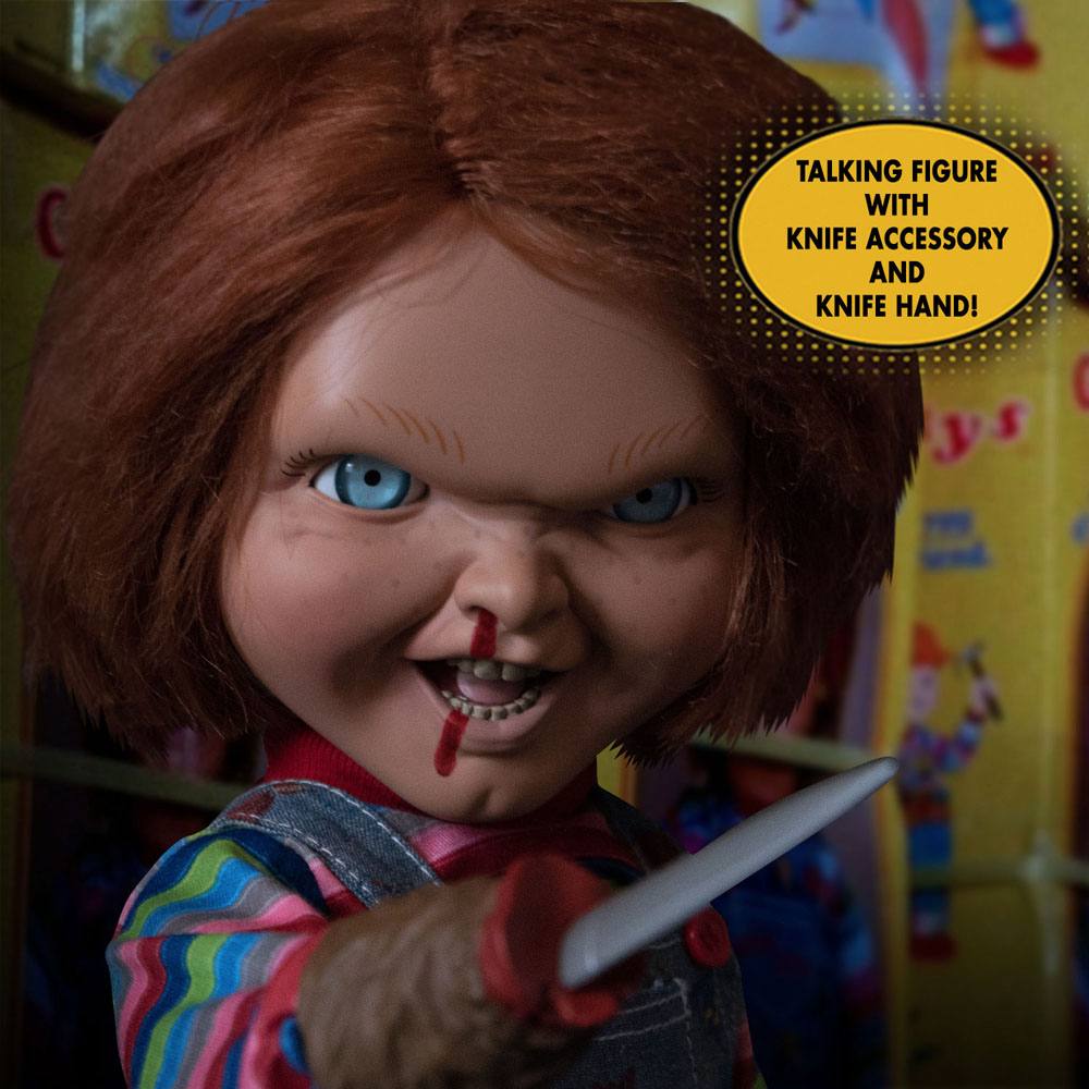 Chucky Die Mörderpuppe 2 Designer Series Sprechende Puppe Menacing Chucky 38 cm