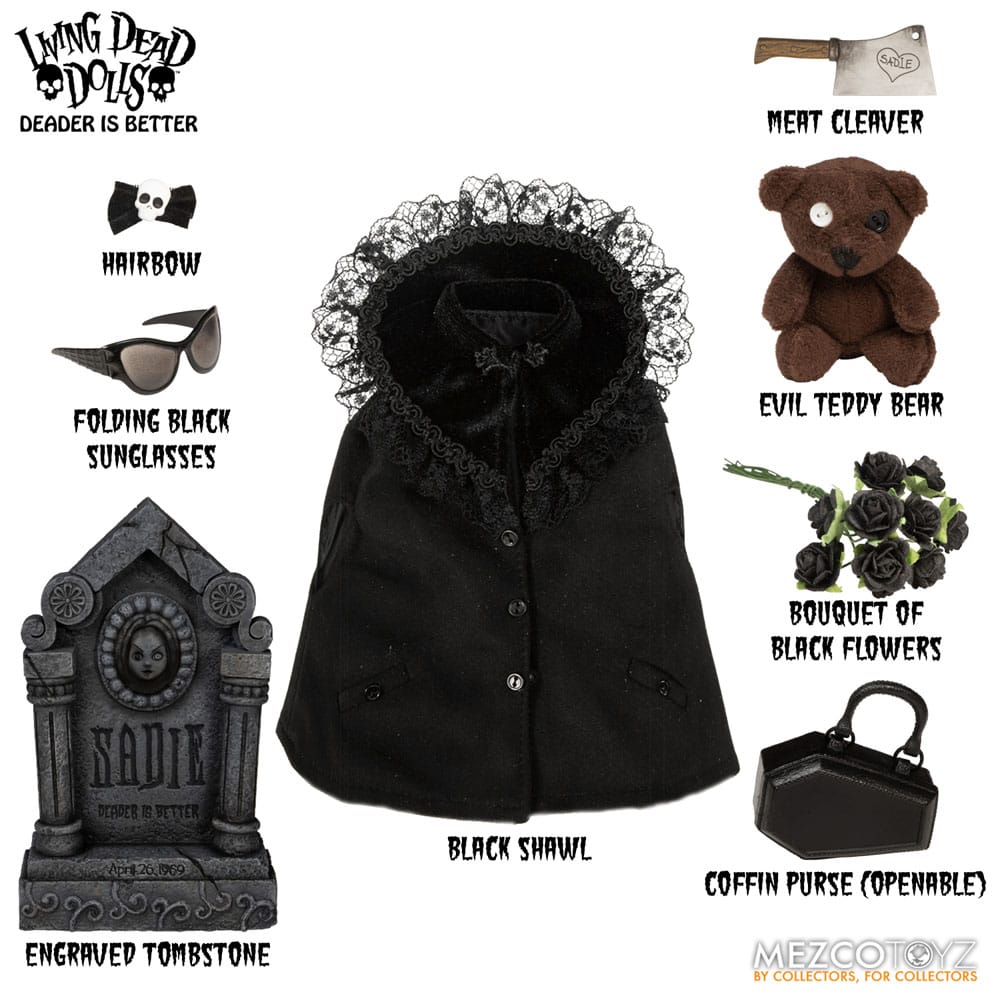 Living Dead Dolls Puppe Sadie 25 cm