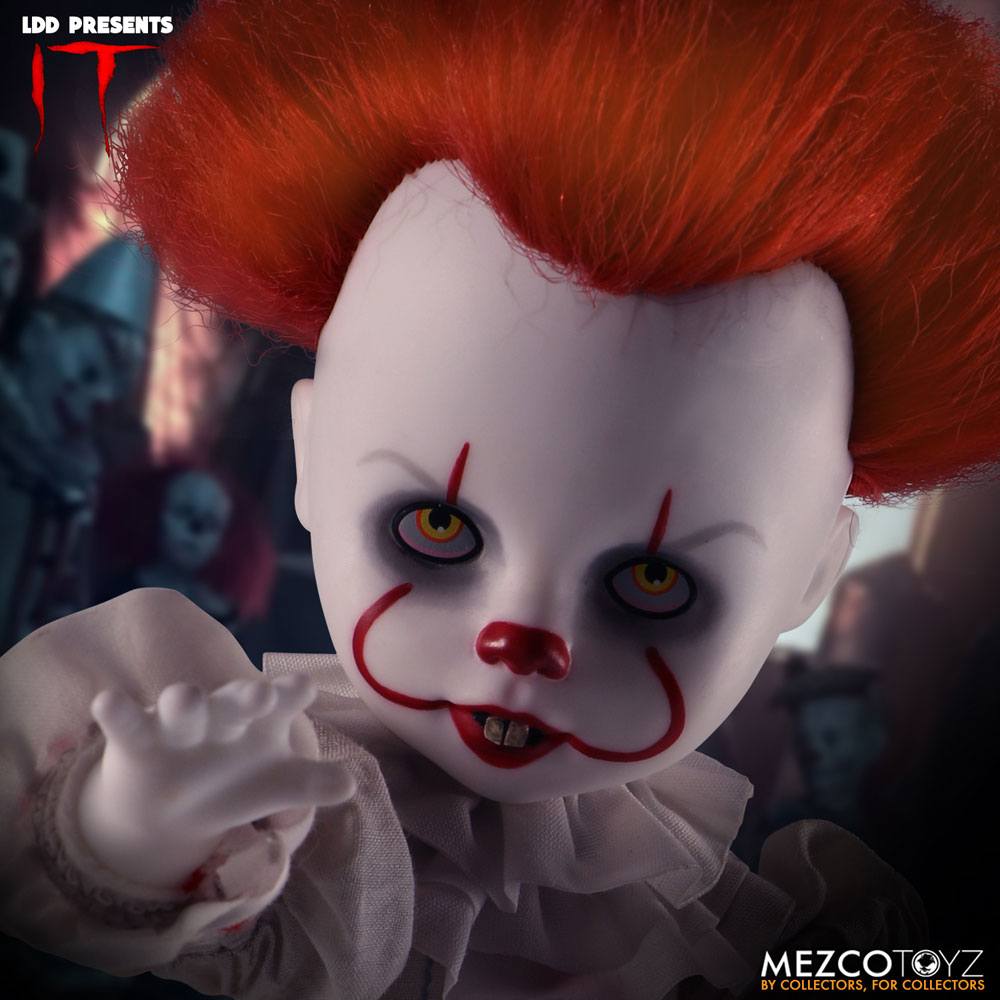 Stephen Kings Es Living Dead Dolls Puppe Pennywise 25 cm 