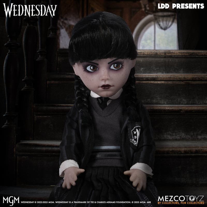 Wednesday LDD Presents Puppe Wednesday Nevermore Academy Uniform 25 cm