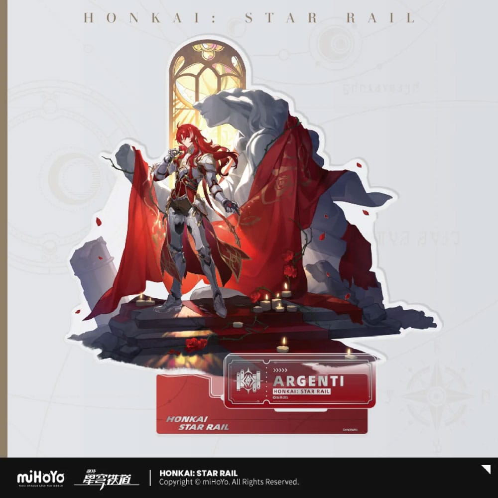 Honkai: Star Rail Path of the Erudition Series Acryl Figur Argenti 22 cm       