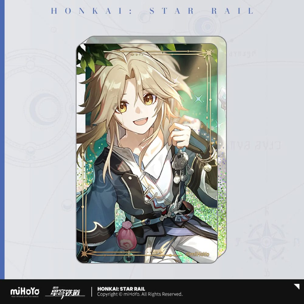 Honkai: Star Rail Light Cone Acryl Ornament mit Glitzer: River Flow In Spring 9 cm 