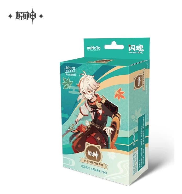 Genshin Impact Sammelkartenspiel Series 03 Pre-Build Starter Deck 07 Kaedehara Kazuha *Chinesische Version*