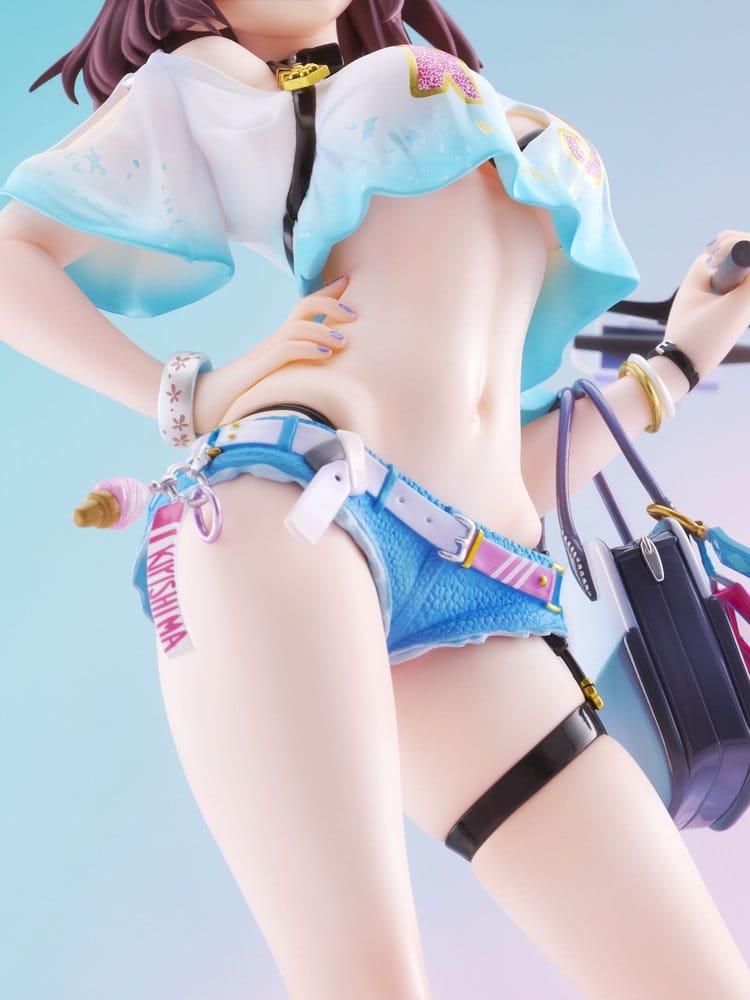 Azur Lane PVC Figur 1/7 Kirishima Bravely Summer TF edition 28 cm