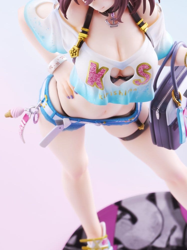 Azur Lane PVC Figur 1/7 Kirishima Bravely Summer TF edition 28 cm