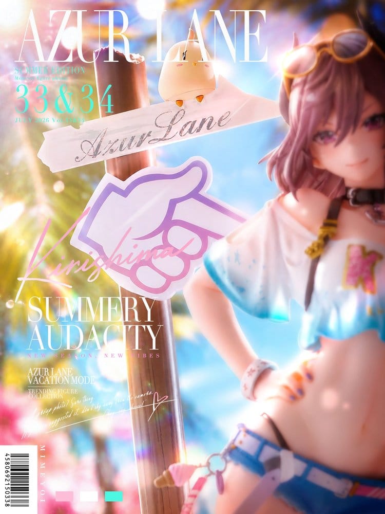 Azur Lane PVC Figur 1/7 Kirishima Bravely Summer 28 cm