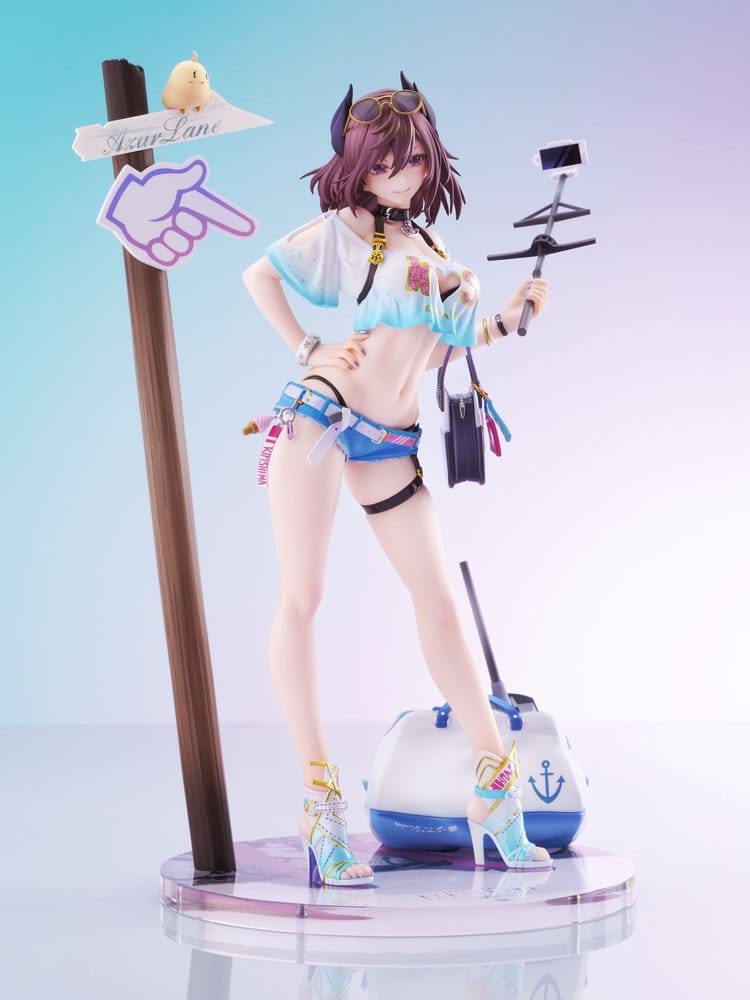 Azur Lane PVC Figur 1/7 Kirishima Bravely Summer 28 cm