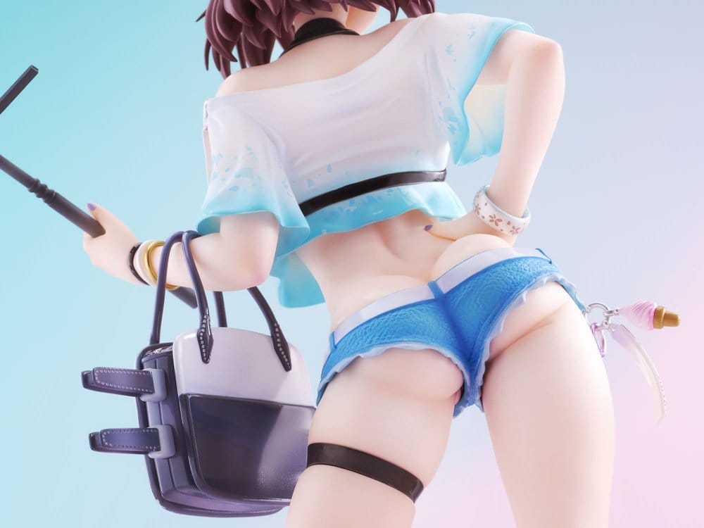 Azur Lane PVC Figur 1/7 Kirishima Bravely Summer 28 cm