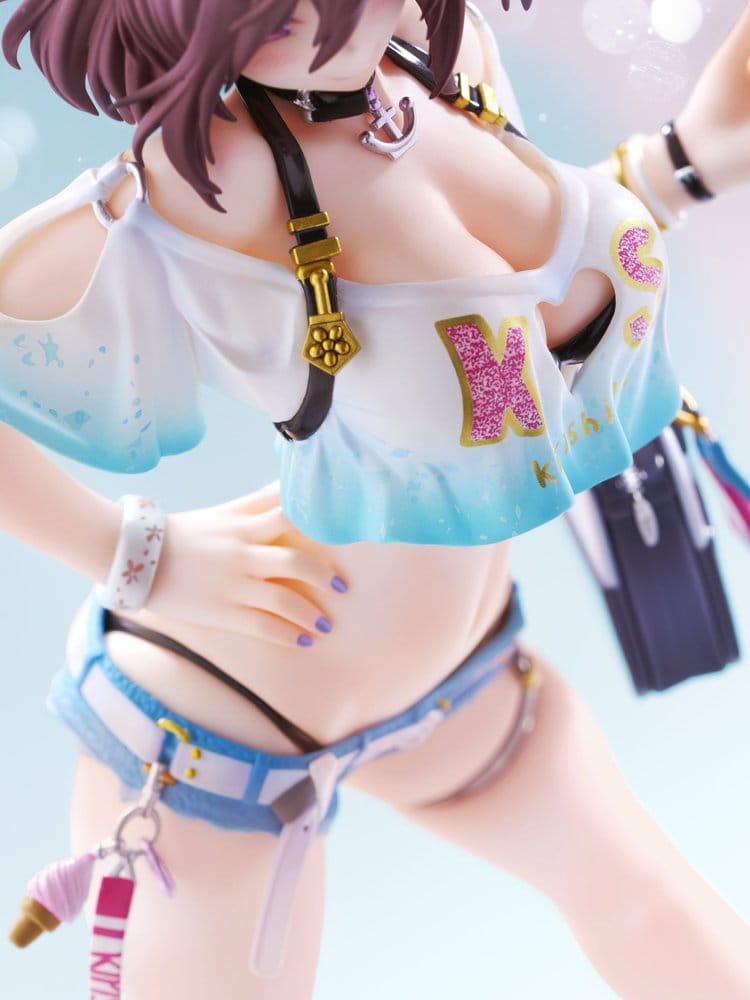 Azur Lane PVC Figur 1/7 Kirishima Bravely Summer 28 cm