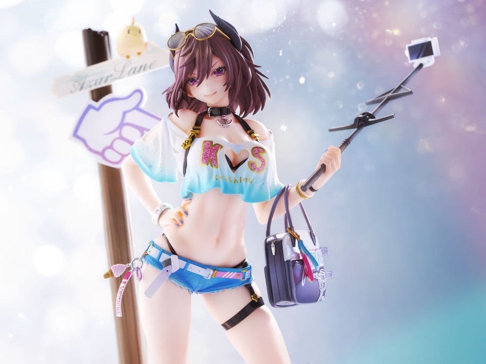 Azur Lane PVC Figur 1/7 Kirishima Bravely Summer 28 cm
