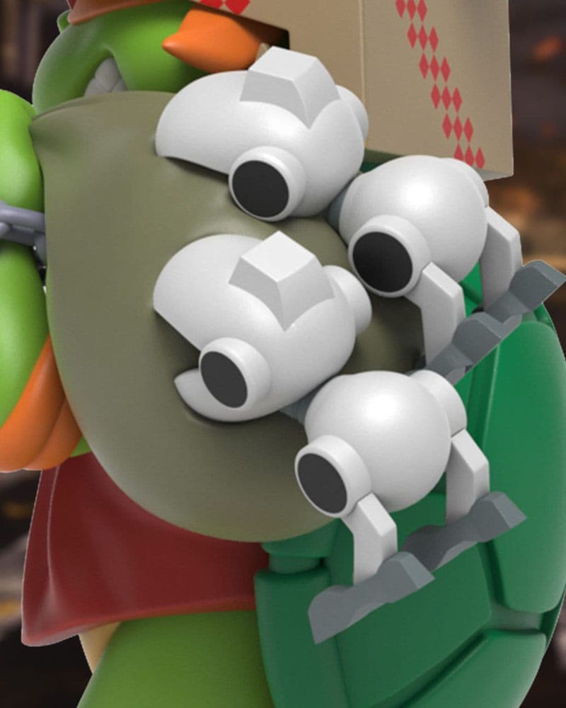 Teenage Mutant Ninja Turtles Figur Remixx Michelangelo Cowa-BOO-nga! Edition 15 cm