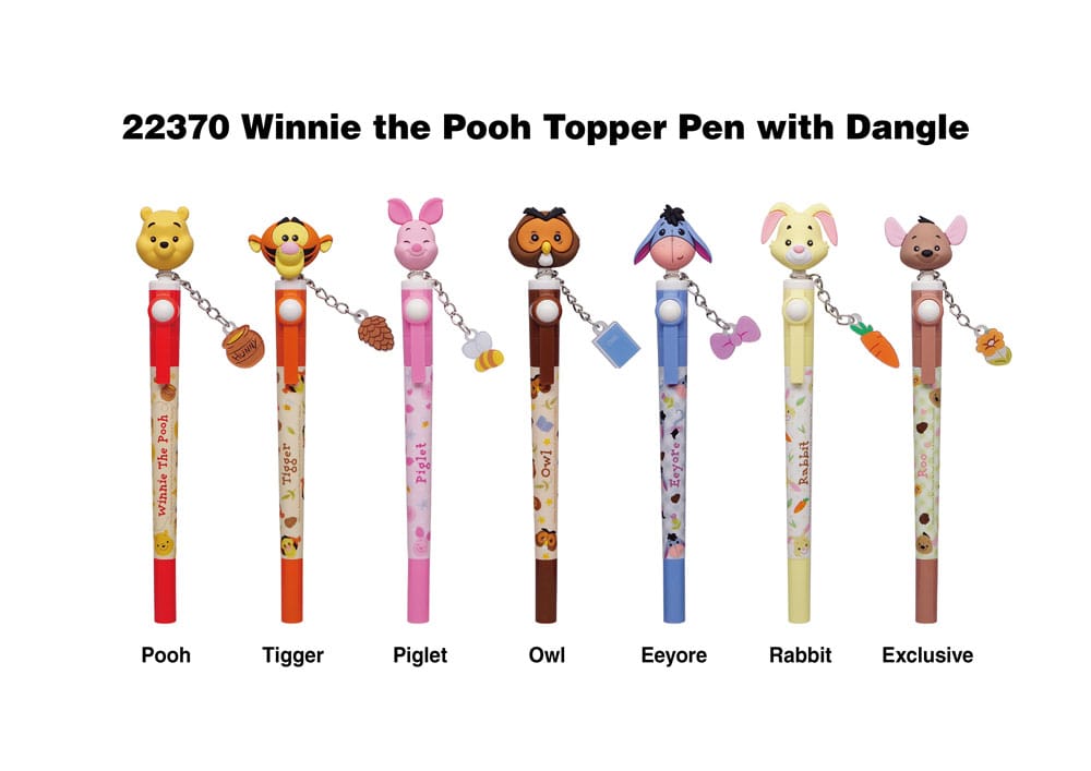 Winnie Puuh Stift 3D Head Topper Spinning Pen