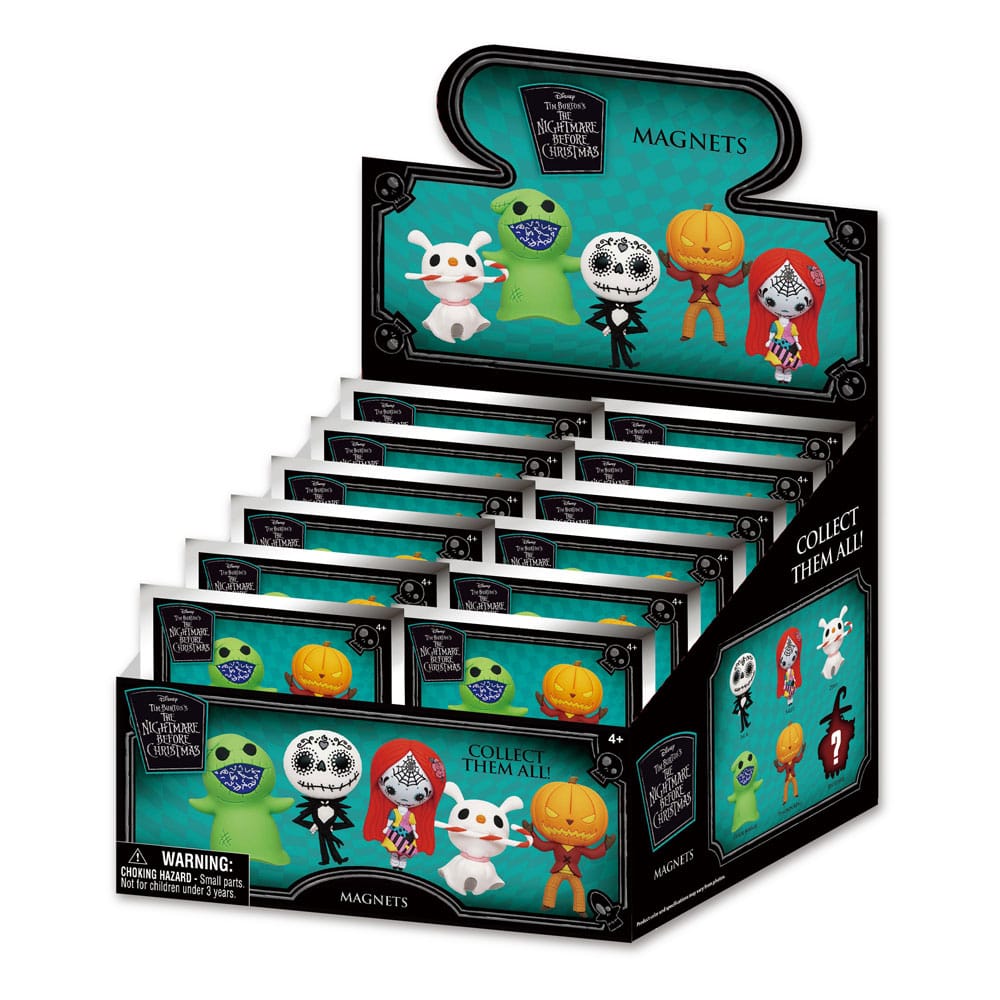 Nightmare before Christmas Magnete blind pack Series 2 Display (12)     