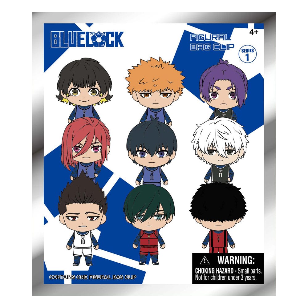 Blue Lock 3D PVC-Taschenanhänger Series 1 Display (24)       