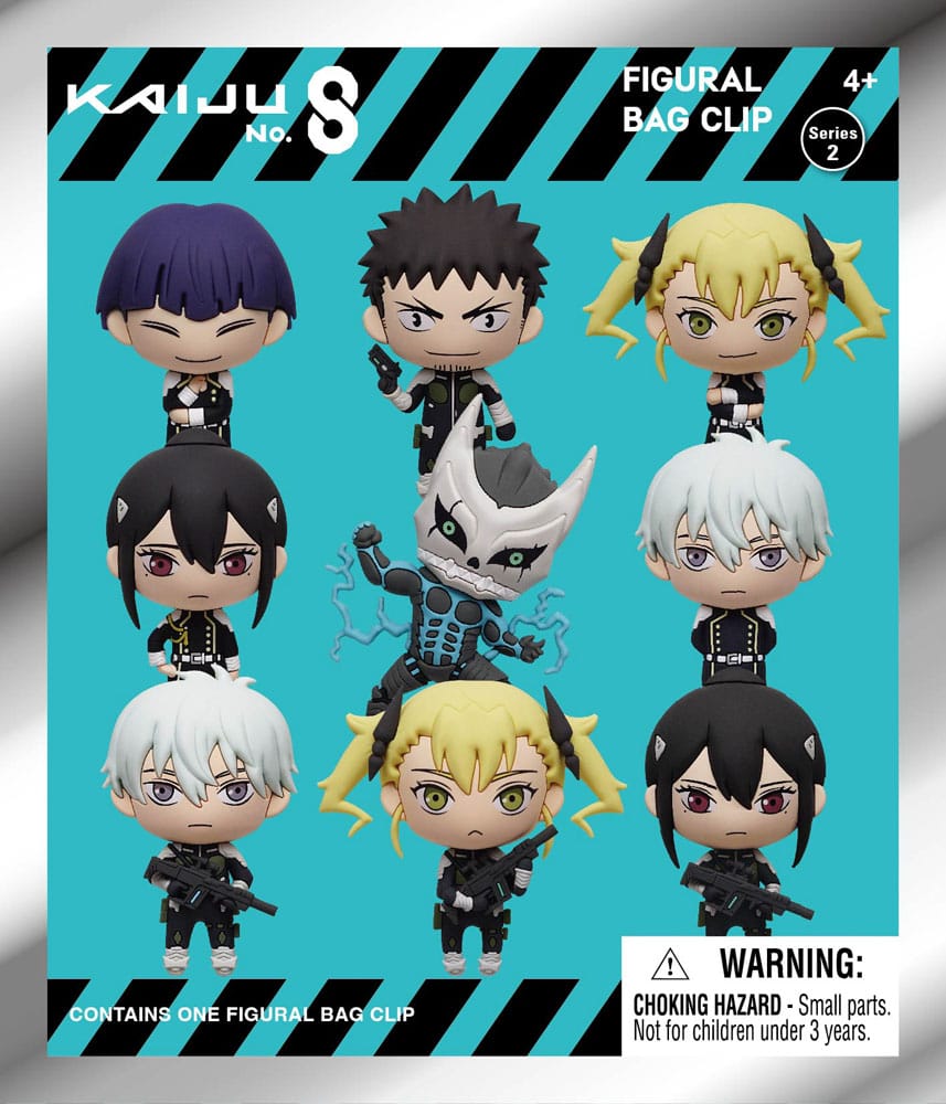 Kaiju No. 8 PVC-Taschenanhänger Series 2 Display (24)